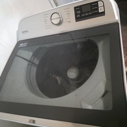 Maytag Smart Capable High Efficiency Agitator Extra Large ( 5.2-cu ft ) Top-Load Washer ( White )