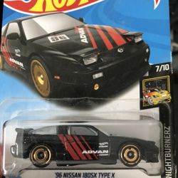 Hot Wheels 1996 Nissan 180SX  Type X