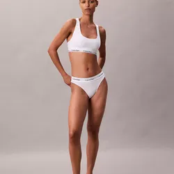 NWT Calvin Klein Women’s Bralette Set Modern RichCotton Stretch White M