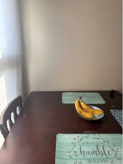 Dining table with 4 chairs