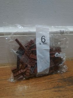 LEGO 2017 Sealed Bag #6 All Brown Legos As Shown In Pictures
