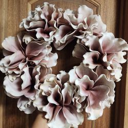 Large artificial floral wreath/Decor 