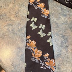 Gentry vintage flowered tie. Men’s tie. Business