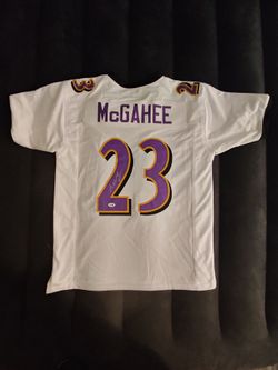 Willis McGahee #23 Signed Football Jersey