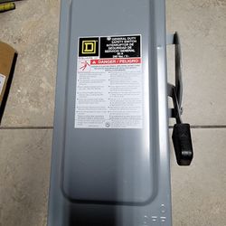 60 Amp 2 Pole 240 Volt Fused Disconnect