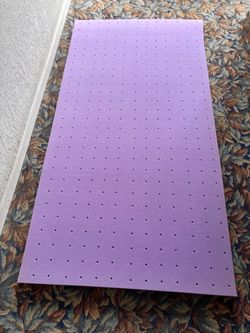 Purple Perforated Foam Pad