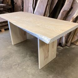 White Ash Dining Table // Desk