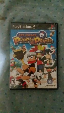 PS2 Ape Escape Pumped & Primed