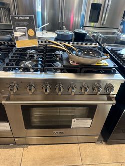 Vesta 36 IN Gas Range with 6 Burner