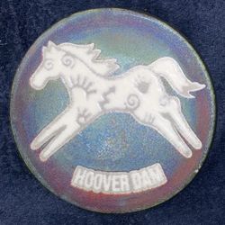 Hoover Dam Horse Coaster Signed 
