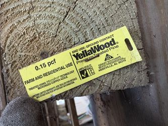 Ground Contact Wood Shed Base