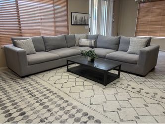 3pc Grey Cloud Sectional