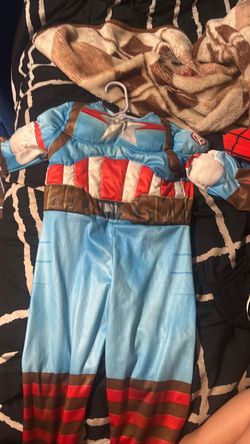 Captain America costume used no mask