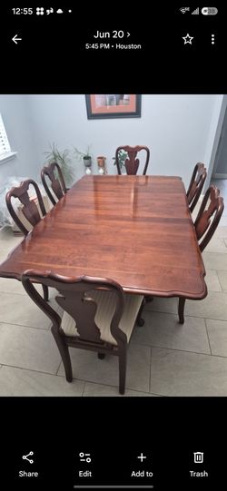 Cherrywood Dinner Table