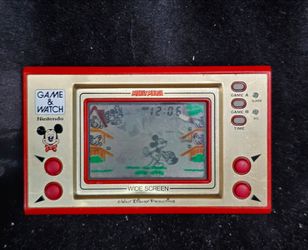 Nintendo Game & Watch Mickey Mouse Console