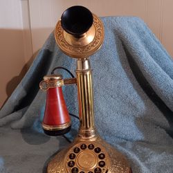Roman Column Candlestick 1897 Reproduction Telephone 