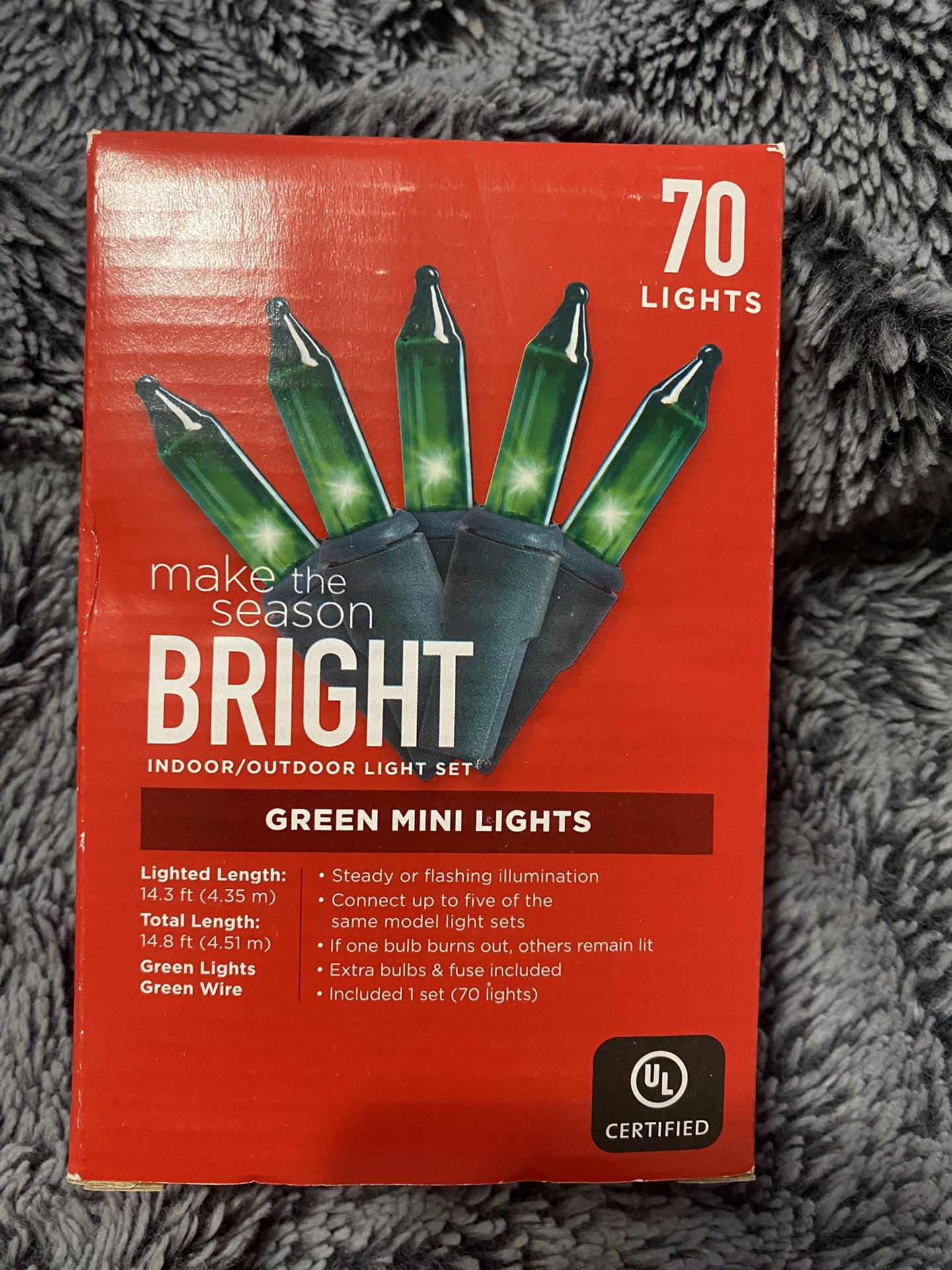 Green Mini Lights NEW
