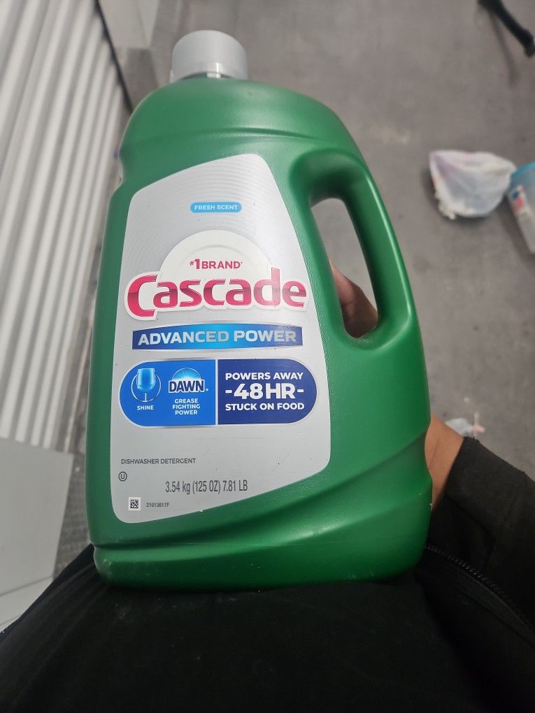 Cascade Dishwasher detergent 125 Oz