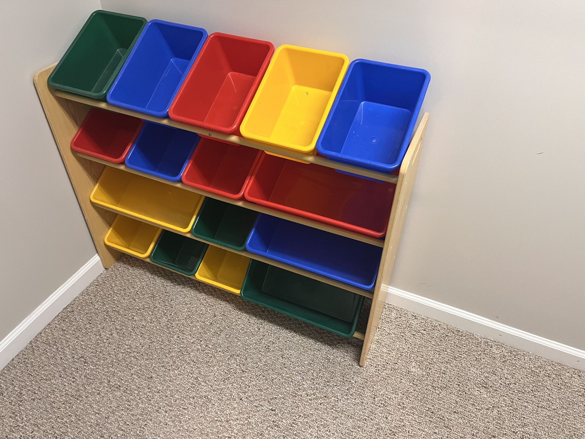 Kids Toy Storage Organizer Rack