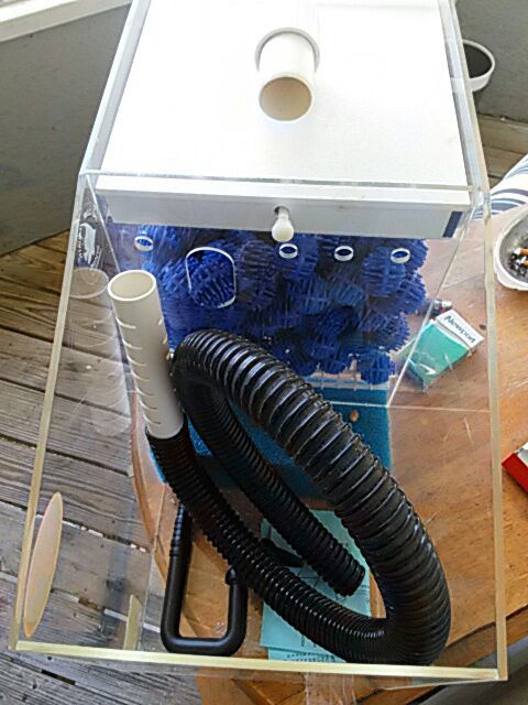 Wet n dry filter system