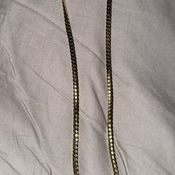 Gold Chain Stamped 
