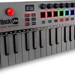 RockJam 25 Key Midi Keyboard w Bluetooth