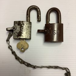 Brass Navy Driver Both Keyed Alike  $15