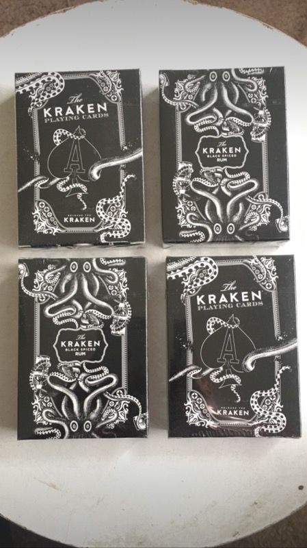 Playing Cards Special Edition Kraken Rum