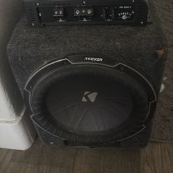 12 Inch Subwoofer Box And Amp
