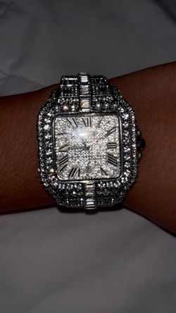 Cartier Watch Moissanite
