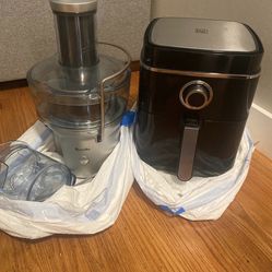 Moving Bundle - $95 - Bessel Steam Mop, Spin Mop, Juicer And Air fryer 