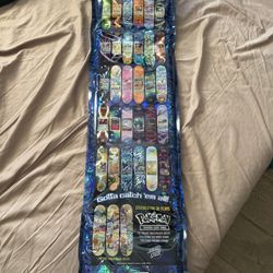 Sealed Pokemon Santa Cruz Skateboard Edition 