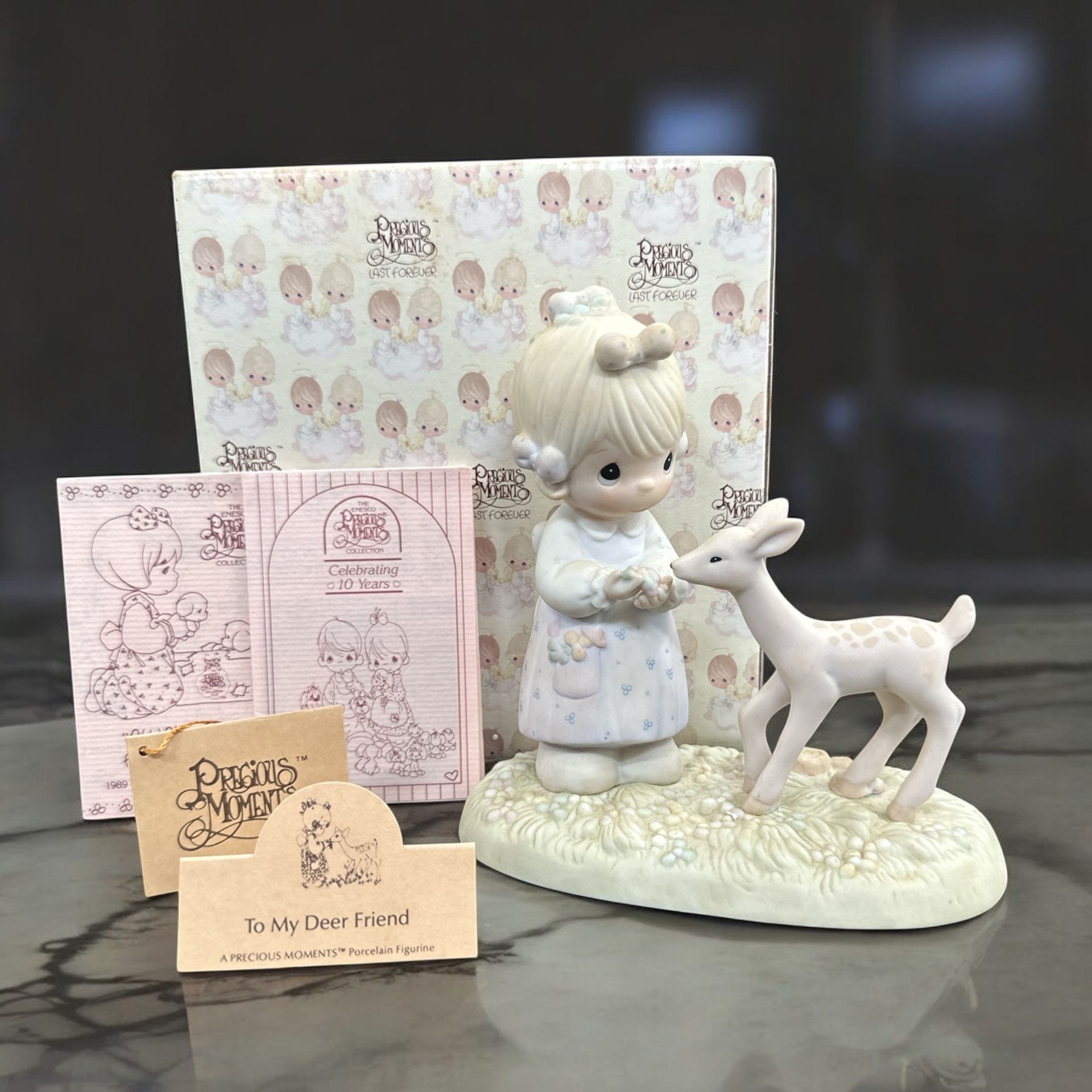 Enesco 1986 Precious Moments To My Deer Friend 100048
