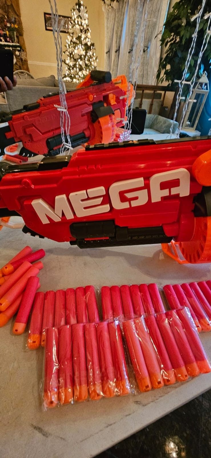 NERF GUN AND BULLETS