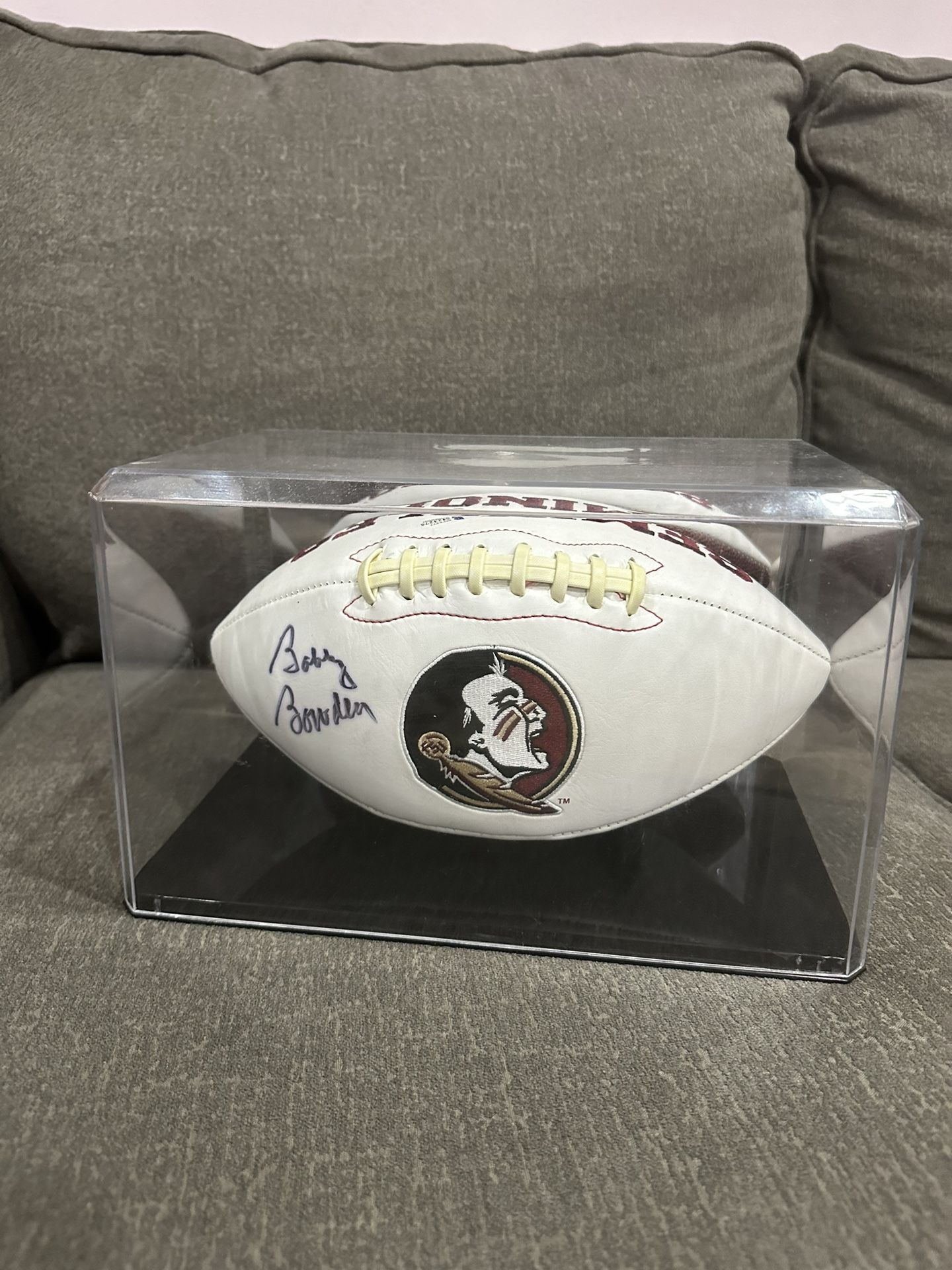Bobby Bowden Autographed Football (Florida State Seminoles)
