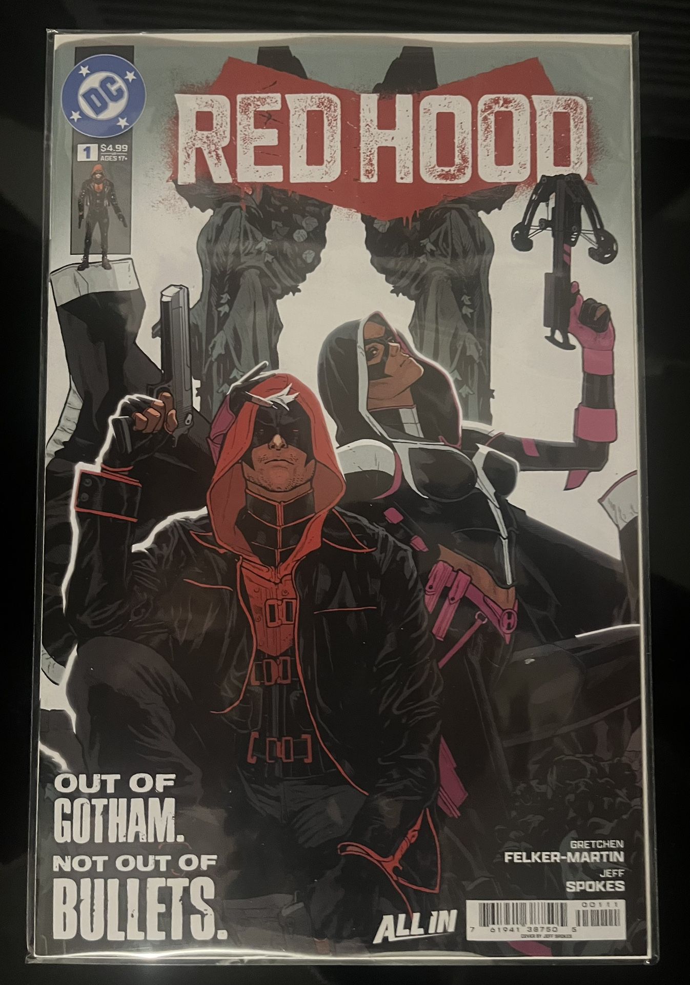 Red Hood #1 Cover A Felker-Martin CANCELED Over Kirk Comments