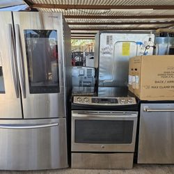 Stainless Steel Appliances Delivery Available 