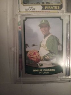 1988 rollie fingers vintage baseball card