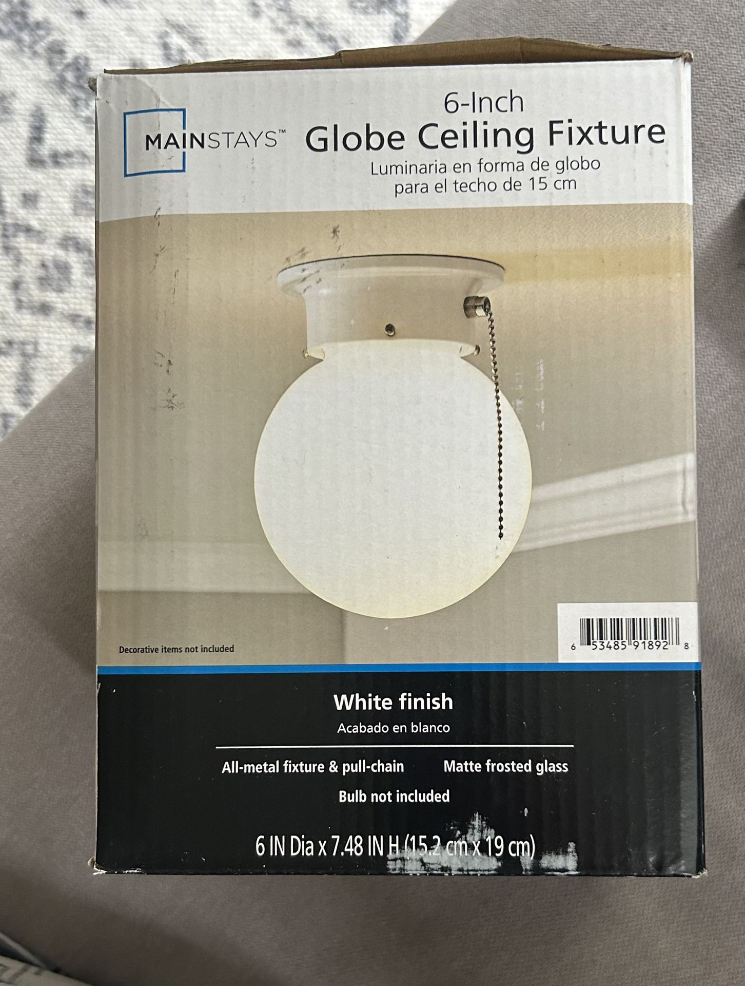 Globe Celing Fixture