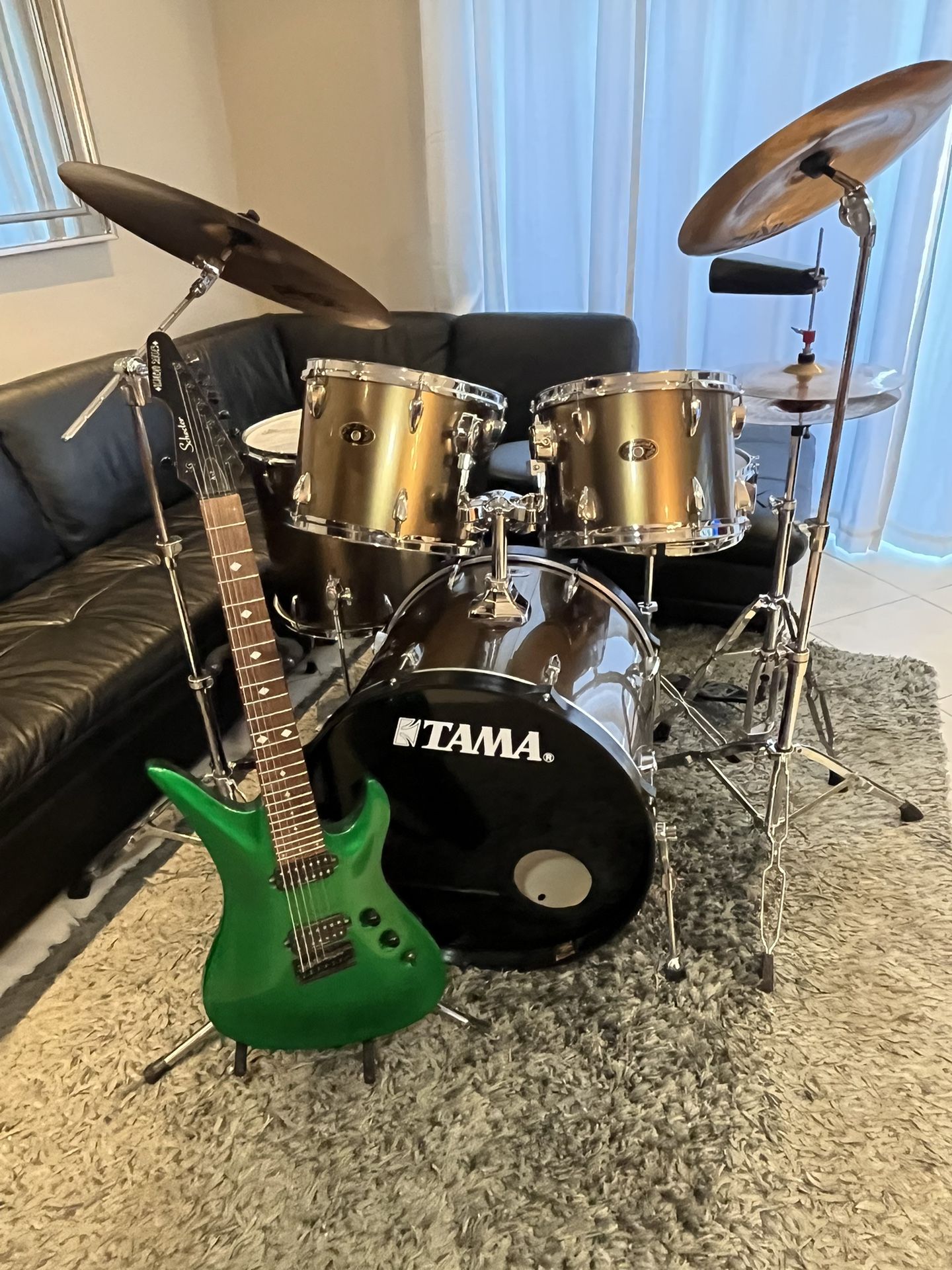 π₯ Tama Pro Drum Set w/Zildjians LOADED!