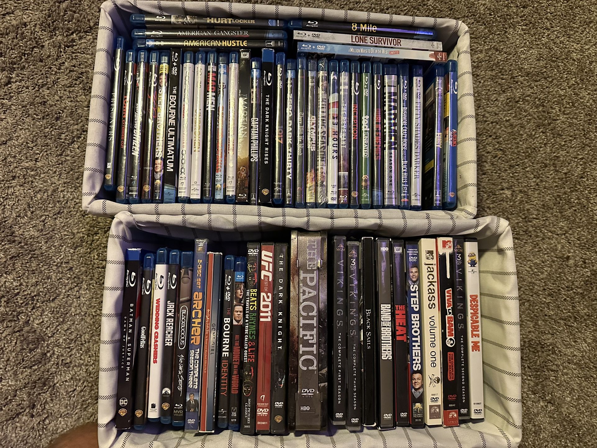 DVD Blu-Ray Movies Lot Tv