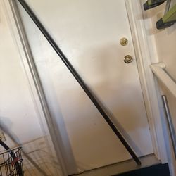 66” Long x 1” Threaded Black Gas Line Pipe