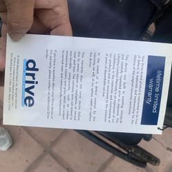 Barely Used Wheel Chair 