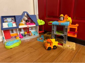 Trucks, toys, and baby gear