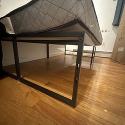 Twin Bed Frame With Storage Space 