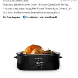 Brand New 18qt Professional Rotisserie  Noire Capacity For Large Meals 