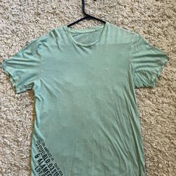 Guess Faded Green Men’s T-Shirt Size Small