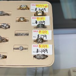 Solid Gold Discounted Rings! 