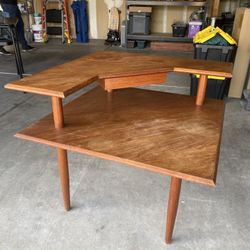 Corner Table With Drawer