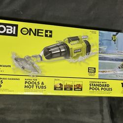RYOBI ONE +    18v Pool Vacuum
